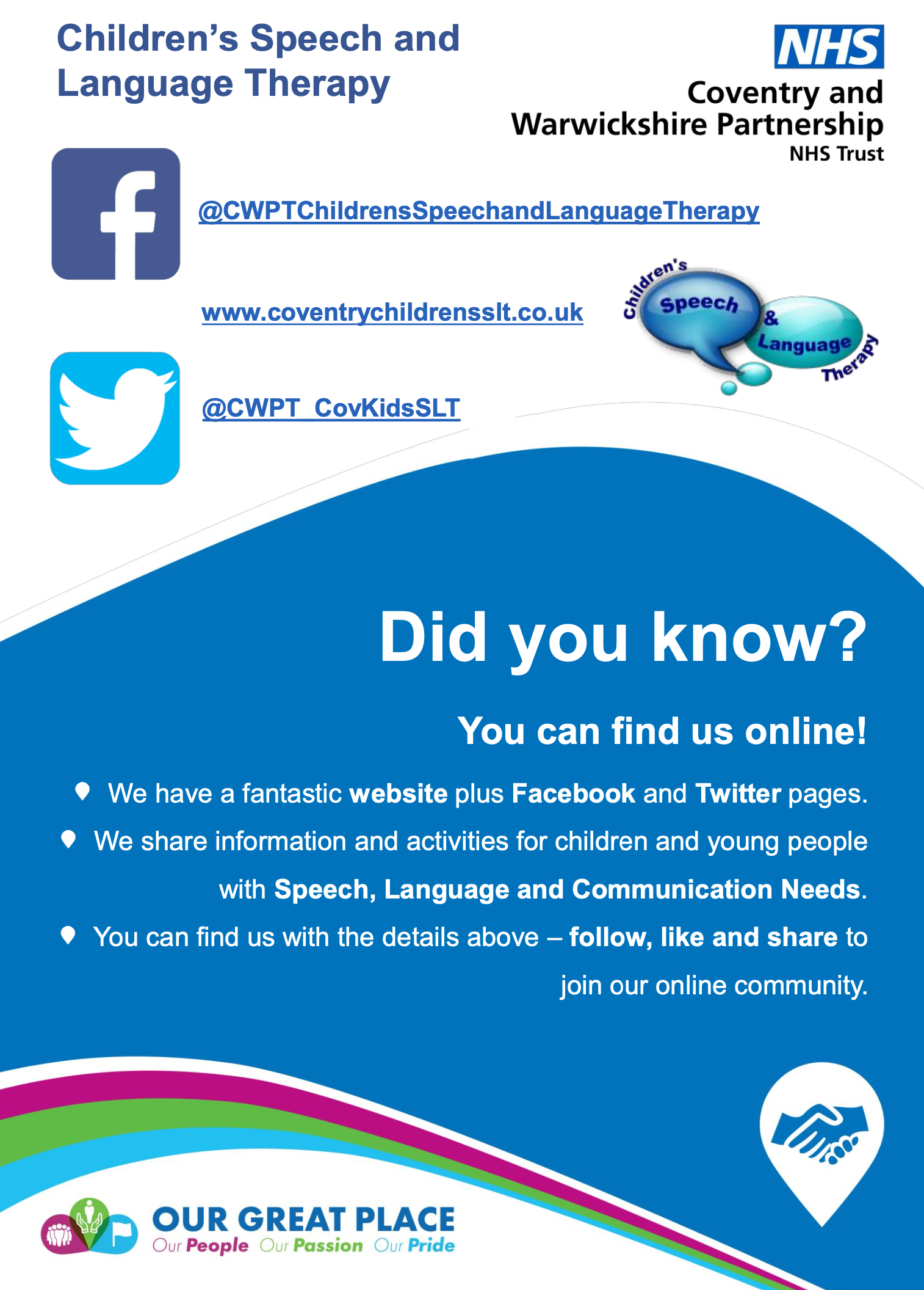 Speech and Language Therapy (SALT) GP Gateway