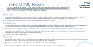 Lfpse Matrix Incident Reporting – Learning from Patient Safety Events (LFPSE) – GP ...